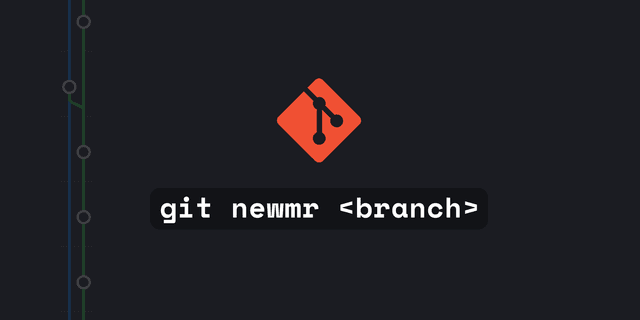 My favorite productivity hack: git newmr